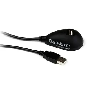 Кабель-удлинитель USB StarTech USBEXTAA5DSK 1.5 м USB 2.0 тип A штекер — тип A гнездо черный