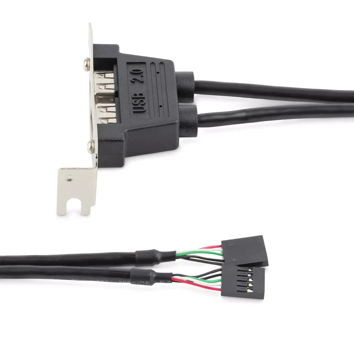 USB A Female Low Profile Slot Plate Adapter StarTech.com USBPLATELP Photo 3