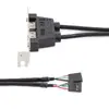 USB A Female Low Profile Slot Plate Adapter StarTech.com USBPLATELP Photo 3