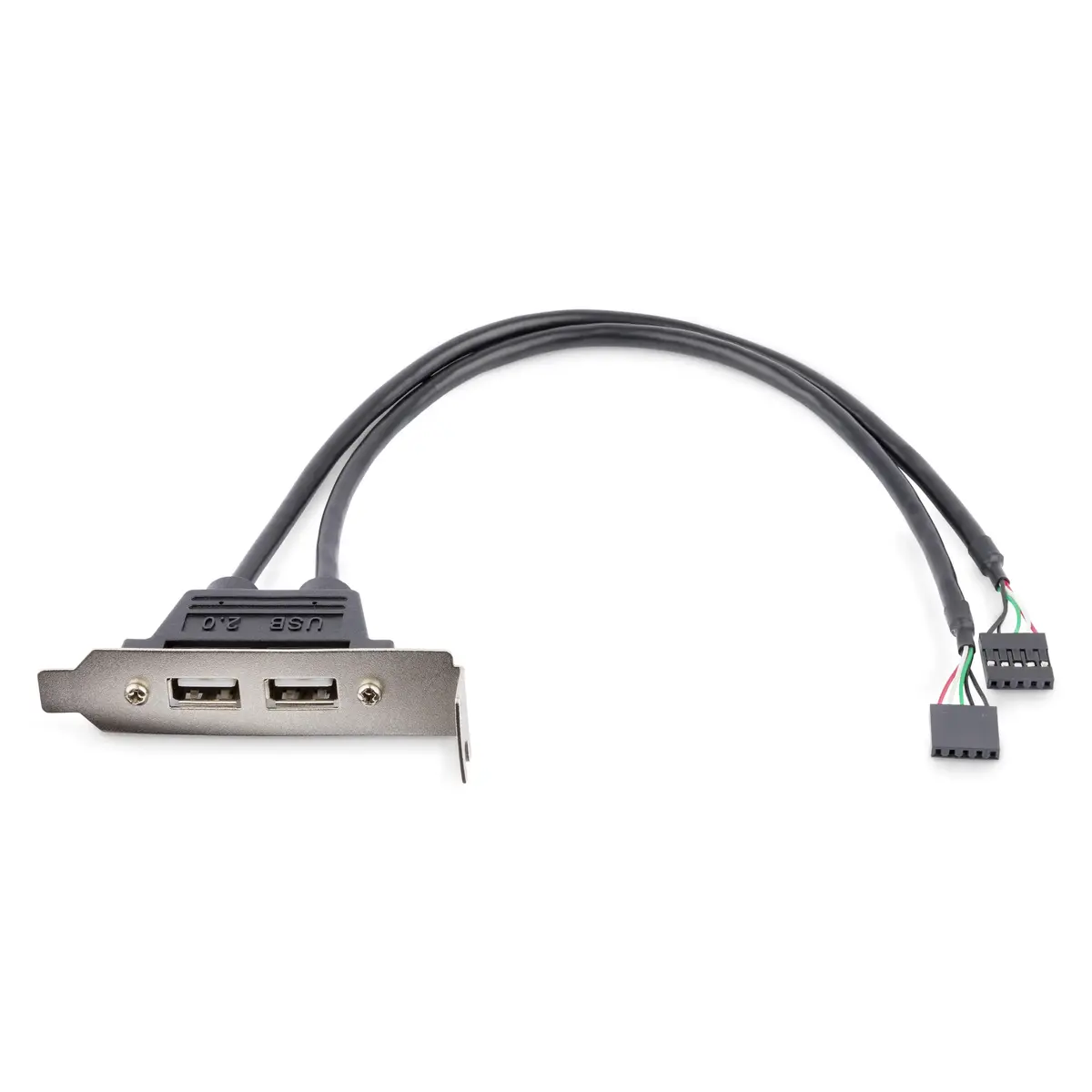 Адаптер StarTech USBPLATELP USB 2.0 с двумя портами Photo 2