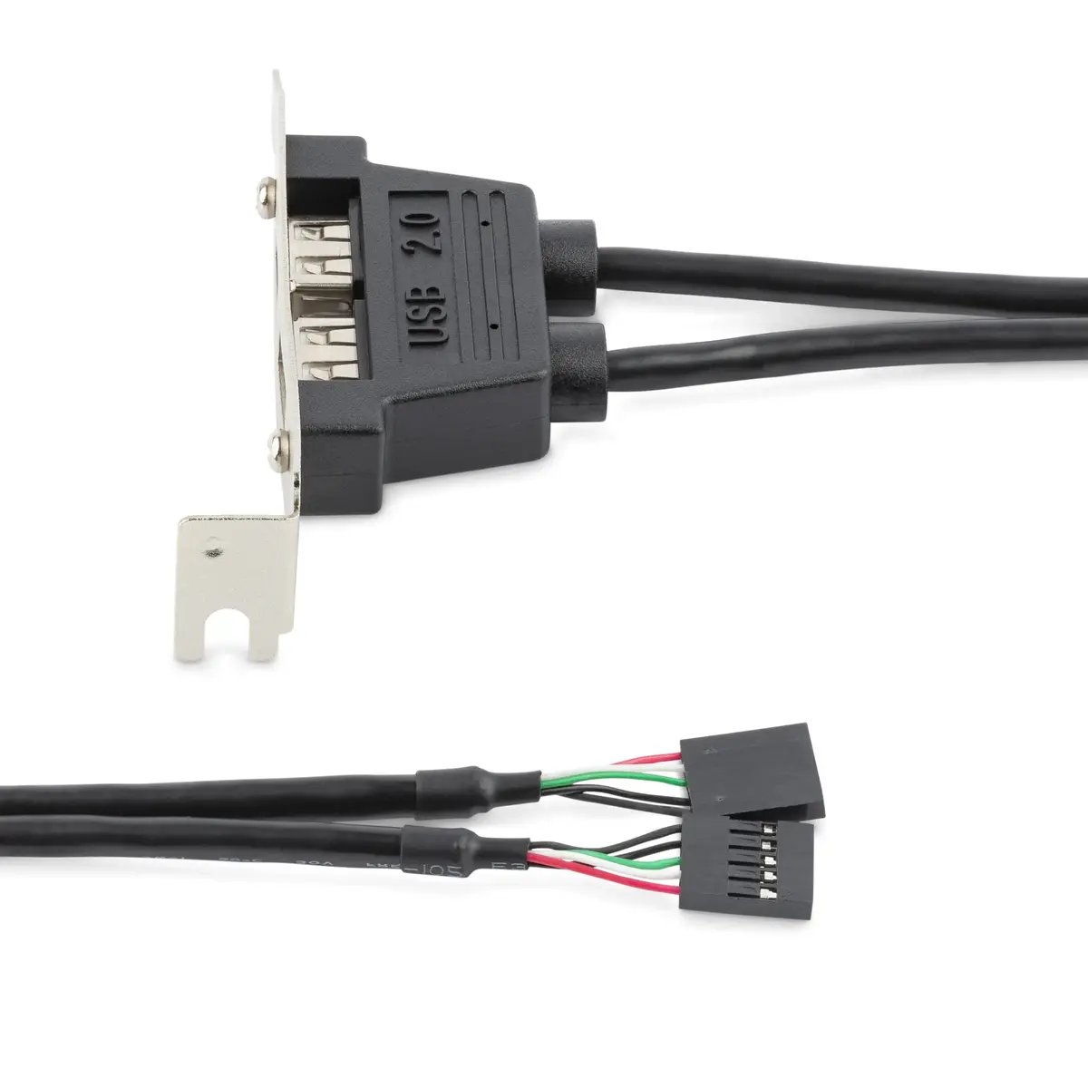 Адаптер StarTech USBPLATELP USB 2.0 с двумя портами Photo 3