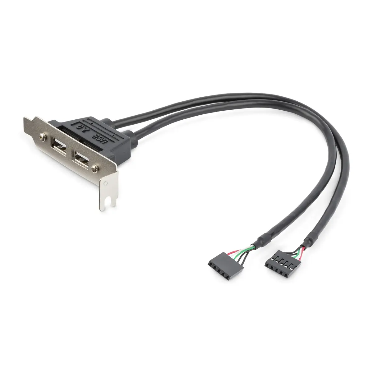 Адаптер StarTech USBPLATELP USB 2.0 с двумя портами Photo 4