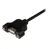 StarTech.com Panel Mount USB Cable USBPNLAFAM1 Photo 2