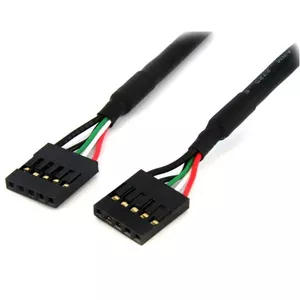 Iekšējais USB IDC mātesplates savienotāja kabelis F/F StarTech.com USBINT5PIN