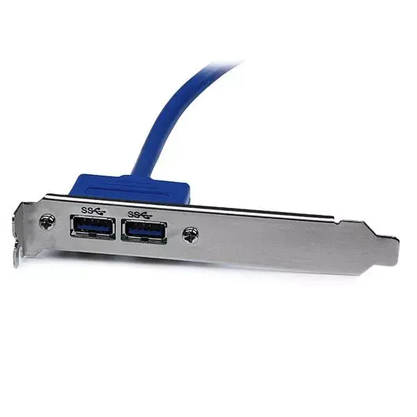 USB 3.0 A Female Slot Plate Adapter StarTech.com USB3SPLATE Photo 2