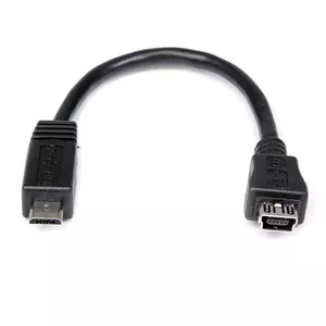 Adapter Cable Micro USB to Mini USB StarTech.com UUSBMUSBMF6
