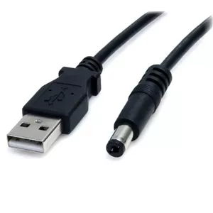 USB to 5.5mm Power Cable StarTech.com USB2TYPEM2M