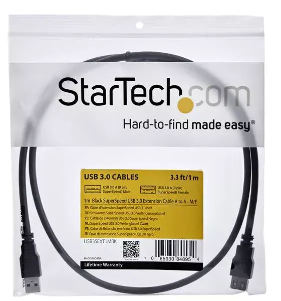 USB pagarinātājs StarTech.com USB3SEXT1MBK Photo 5