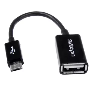 Micro USB to USB OTG Host Adapter M/F StarTech.com 5in