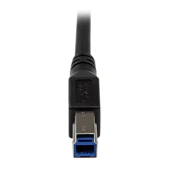 USB Cable StarTech.com 1m Black SuperSpeed USB 3.0 Photo 5