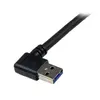 StarTech USB 3.0 kabelis ar taisnu leņķi A uz B 1m Photo 2