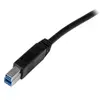 USB kabelis StarTech.com 2m SuperSpeed USB 3.0 A uz B Photo 3