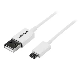 Micro USB Cable StarTech.com USBPAUB50CMW 0.5m White