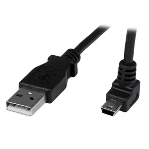 StarTech.com 1m, Mini USB-A - Mini-B USB kabelis USB 2.0 USB A Mini-USB B Melns