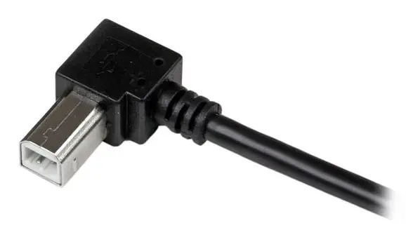 StarTech USB 2.0 A uz Right Angle B kabelis 1m Photo 4