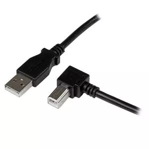 USB 2.0 A to Right Angle B Cable StarTech.com USBAB3MR