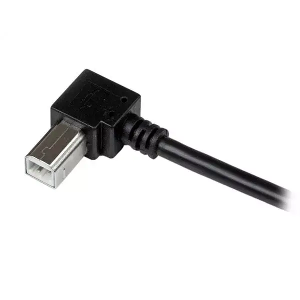 USB Cable StarTech.com 2m A to Right Angle B M/M Photo 4