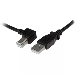 USB 2.0 A to Left Angle B Cable - StarTech.com - USBAB2ML