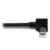 USB 2.0 A to Left Angle B Cable - StarTech.com - USBAB2ML Photo 5