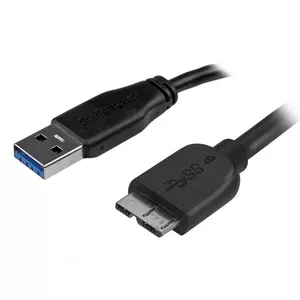 Cable StarTech.com Slim Micro USB 3.0 Cable - M/M - 2m (6ft)