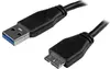 USB 3.0 kabelis StarTech.com Slim Micro USB 3.0 Cable - M/M - 0.5m Photo 4