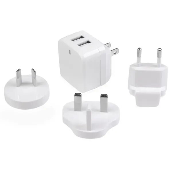 StarTech Divu portu USB sienas lādētājs