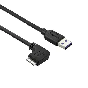 Cable StarTech.com Slim Micro-USB 3.0 Cable M/M Left-Angle Micro USB 2m