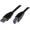 USB kabelis StarTech.com Active USB 3.0 USB-A uz USB-B Photo 2