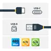 StarTech USB-C to USB-B Cable 1m Photo 2