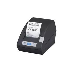 Термопринтер чеков POS Citizen CT-S280, 203 x 203 DPI, ширина 48 мм, проводной (Parallel/Serial/USB), чёрный