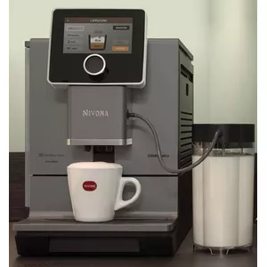 Combi coffee maker Nivona NICR 970 — fully‑automatic, 2.2 L water tank, built‑in grinder, beans input, black/grey