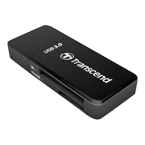 Transcend RDF5 karšu lasītājs USB 3.2 Gen 1 (3.1 Gen 1) Type-A Melns