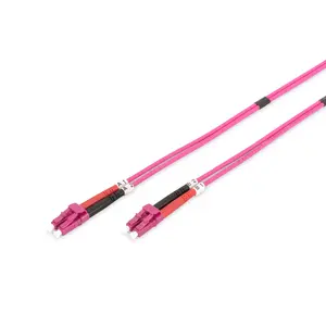 Оптоволоконный патч-корд многомодовый OM4 Digitus DK-2533-03-4 3м LC/LC