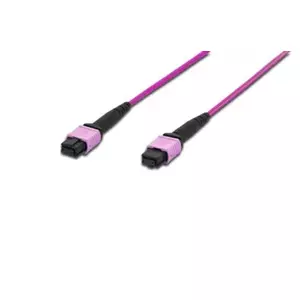 Fibre optic cable ASSMANN Electronic OM4 MPO/MPO 2m MPO/MTP Violet