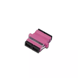 Digitus SC / SC Duplex Coupler, OM4, color pink