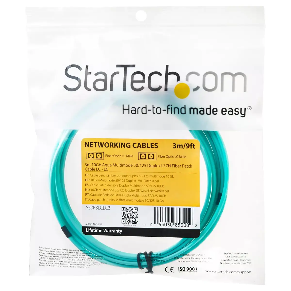 Fiber Optic Cable StarTech.com A50FBLCLC3 Photo 4