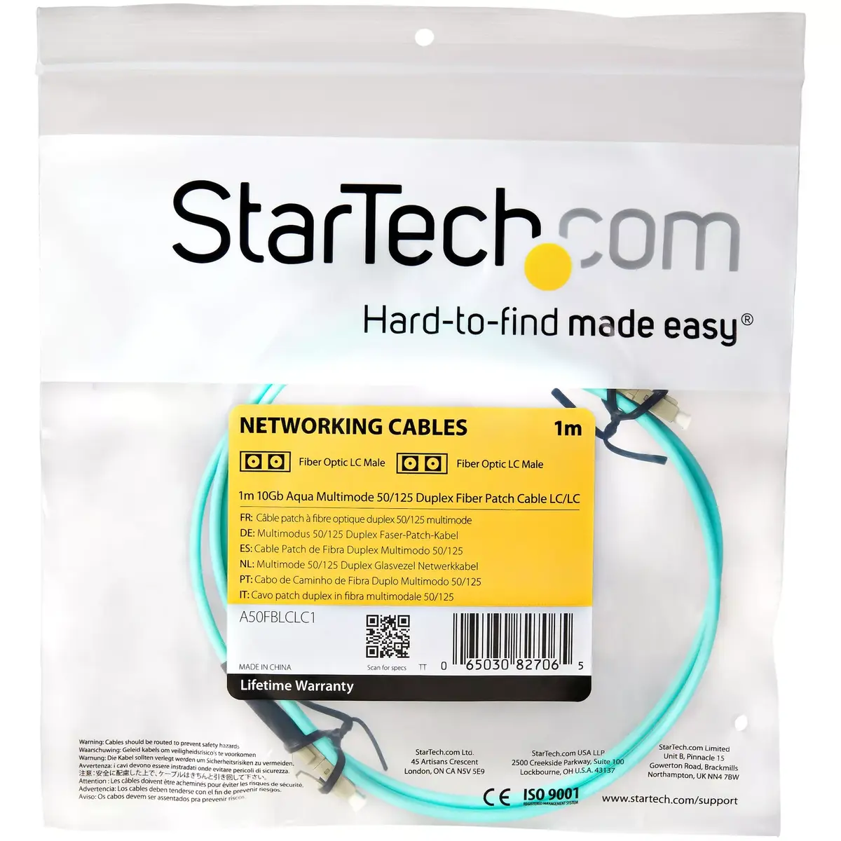 Fiber Optic Cable StarTech.com A50FBLCLC1 Photo 4