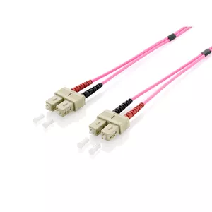 Fiber Optic Patch Cable Equip SC/SC OM4 15m