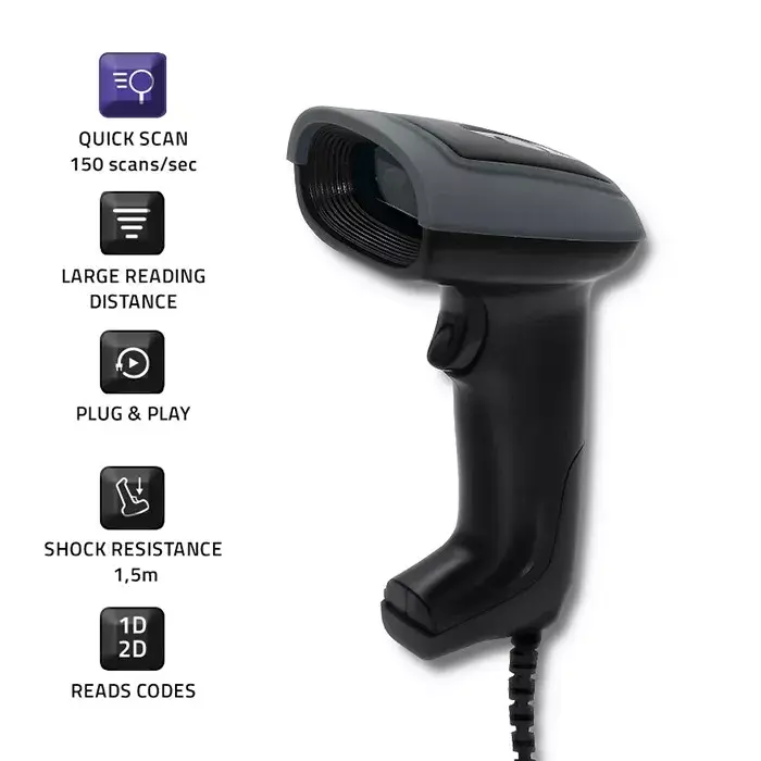 Rokas skeneris QOLTEC 50863 Photo 4