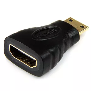 StarTech.com HDACFM kabeļu spraudņu pāreja Mini HDMI HDMI Melns