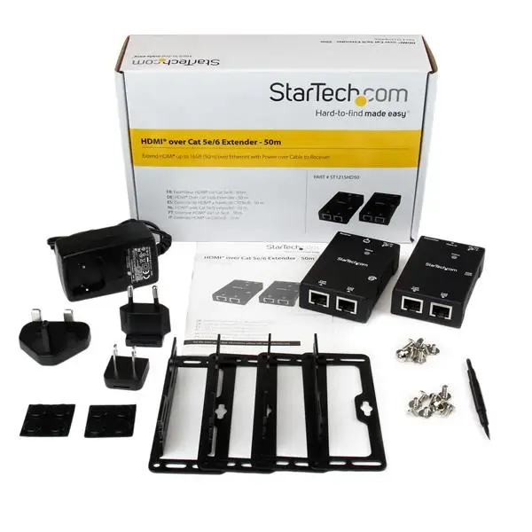 StarTech ST121SHD50 HDMI pagarinātājs pa CAT5e/CAT6 Photo 7