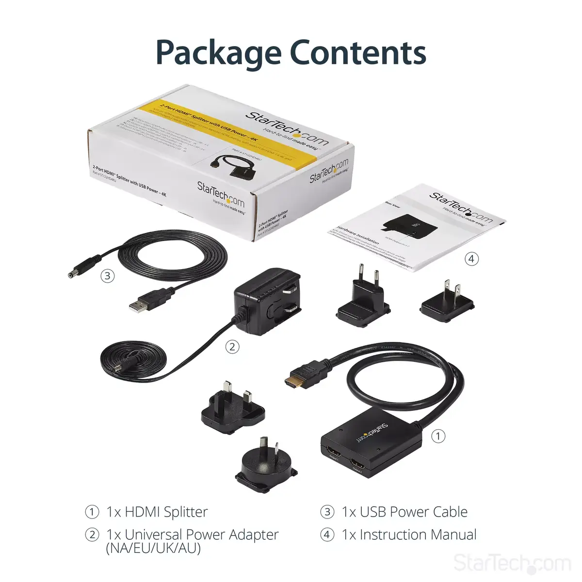 HDMI Splitter StarTech.com ST122HD4KU Photo 14