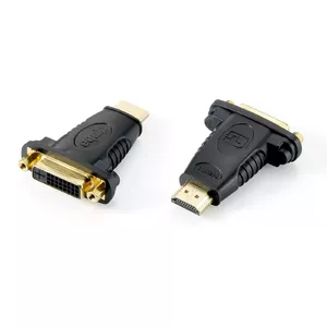 Equip 118909 kabeļu spraudņu pāreja DVI (24+1) HDMI A Melns