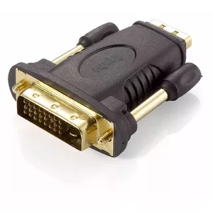 Equip 118908 kabeļu spraudņu pāreja DVI (24+1) HDMI A Melns