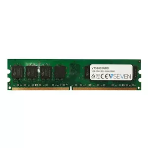 V7 V753001GBD atmiņas modulis 1 GB 1 x 1 GB DDR2 667 MHz