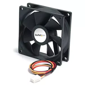 StarTech.com FAN9X25TX3L Datora dzesēšanas sistēma Datora korpusam Ventilators 9,2 cm Melns