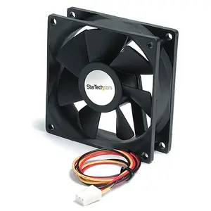 StarTech FAN9X25TX3L 92x25mm Computer Case Fan with Ball Bearing TX3 Connector 1800 RPM Black