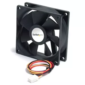 StarTech.com FAN6X2TX3 Datora dzesēšanas sistēma Datora korpusam Ventilators 6 cm Melns