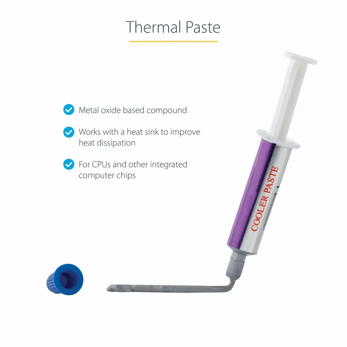 Термопаста StarTech SILVGREASE1 Photo 2
