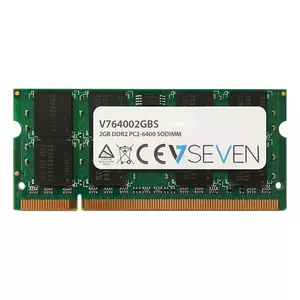 V7 2GB DDR2 PC2-6400 800Mhz SO DIMM Notebook Memory Module - V764002GBS